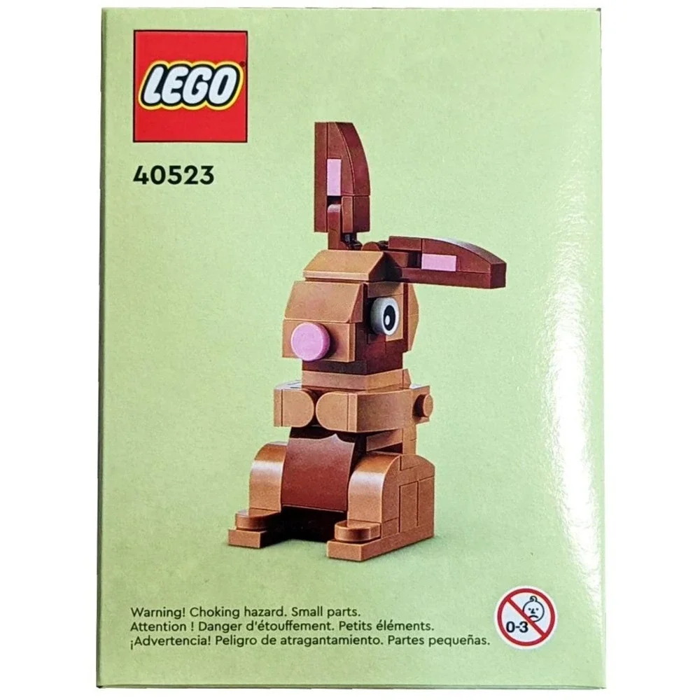 LEGO 2022 Easter Rabbits Display Spring Bunny 40523 Building Toy 288 Pc Playset